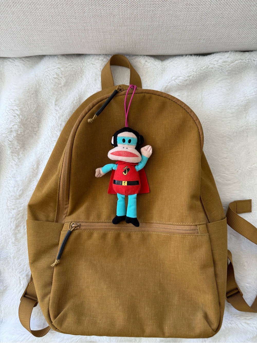 Everlane Classic Casual Backpack in Caramel